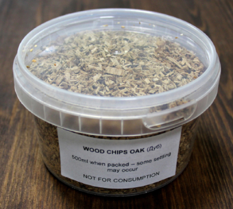 Щепа для окуривателя Дуб (500 мл)